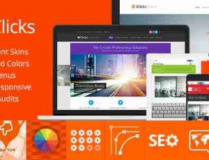 3Clicks 自适应多用途 WordPress主题3.14