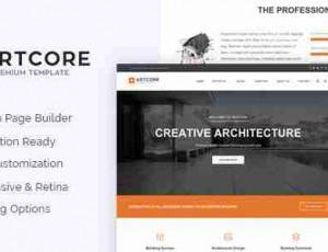 Artcore 建筑工程 WordPress主题 v1.4