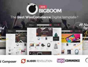 Bigboom 购物商城 WordPress主题v1.2.3