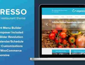 Espresso 餐厅餐馆 WordPress主题2.1