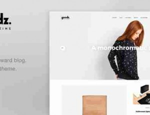 Goodz响应的博客/杂志主题