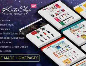 KuteShop 多用途WooCommerce购物商城 WordPress主题 v3.7.1