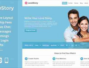 LoveStory 交友/婚恋社区 WordPress主题1.21