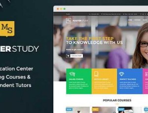 Masterstudy 教育培训 WordPress主题 v4.3.2