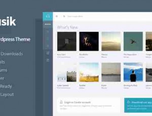 Musik 音乐 WordPress主题2.3.3