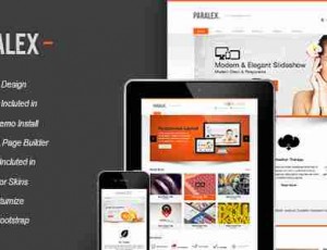 Paralex 洗练多用途 wordpress主题[v2.0]
