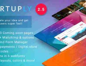 Startuply 商务企业多用途 WordPress主题3.1