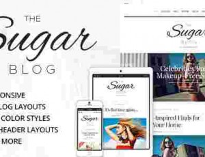 SugarBlog博客WordPress主题v1.8