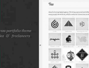 Tao 作品展示 WordPress主题1.3.0
