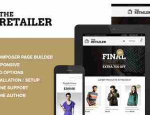 The Retailer 零售商 WordPress主题3.2.9