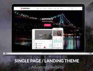 AppStack 单页APP WordPress主题 v1.2.8