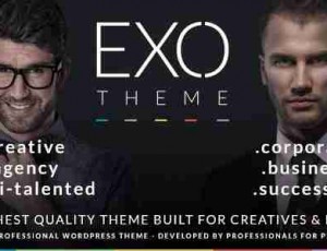 EXO 创意企业 WordPress主题2.0.1