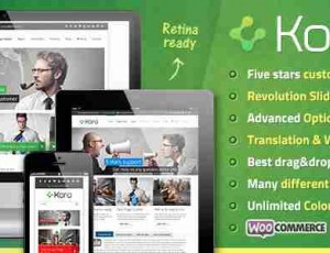 Kora 多用途 WordPress主题1.2.4