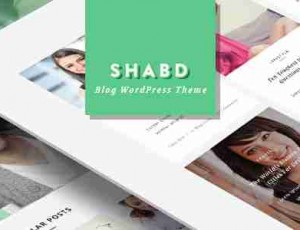 shabd个人博客WordPress主题