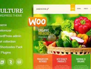 Agriculture 美食/绿色/农业 WordPress主题1.6.3