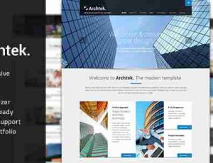 archtek v2.0.4-响应现代的WordPress主题