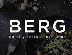 BERG 餐厅 WordPress主题4.2
