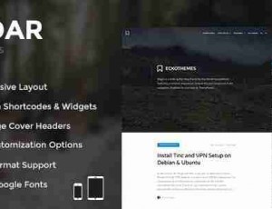 Cedar响应WordPress博客主题3.3.0
