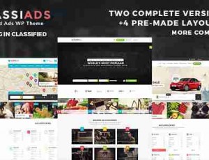 Classiads 本地信息服务/分类广告 WordPress主题5.9.5