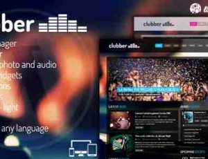 Clubber 音乐&演唱会&日程 WordPress主题2.6.1