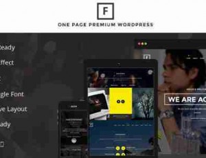 Flip 单页 WordPress主题1.1.6