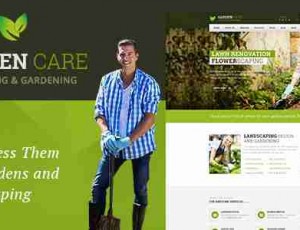 Garden Care v1.1 -园林绿化的WordPress主题