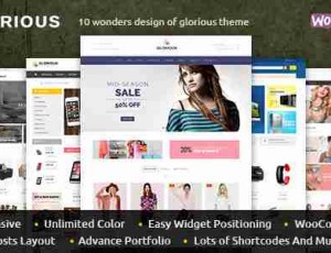 GloriousWooCommerce响应主题