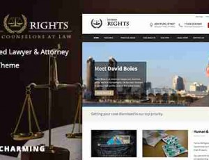 HumanRights 律师事务所 WordPress主题1.1.7