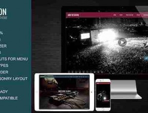 jamsession v4.8.3音乐和乐队WordPress主题