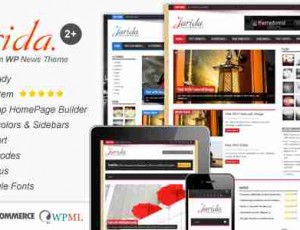Jarida 新闻杂志博客 WordPress主题2.4.8