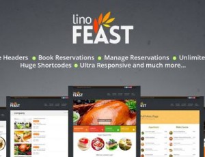 LinoFeast 餐饮美食 WordPress主题6.0.0