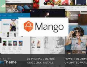 Mango v2.1.0 购物商城 WordPress主题
