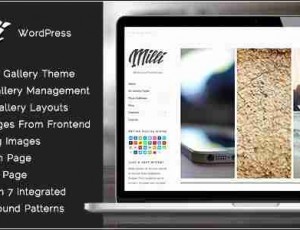 Milli 摄影照片相册 WordPress主题1.0.7