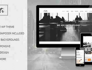 Patti 视差单页 WordPress主题 Patti v2.9.13