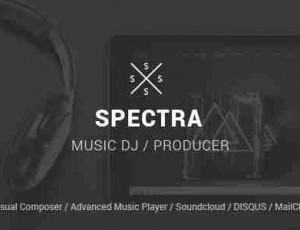 SPECTRA 音乐 WordPress主题2.5.4