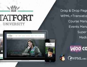 Statfort 教育 WordPress主题2.5
