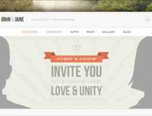 Wedding 单页婚庆 wordpress主题1.3.17