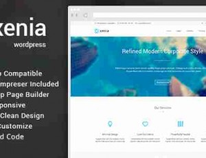 Xenia 企业 WordPress主题 2.2.2