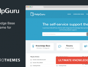 HelpGuru 百科/FAQ WordPress主题v1.7.4