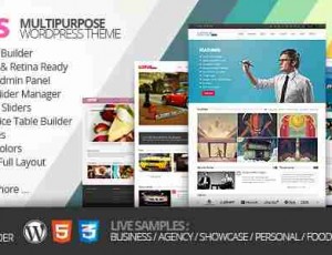 Lotus 企业灵活多用途自适应产品展示 WordPress主题3.8