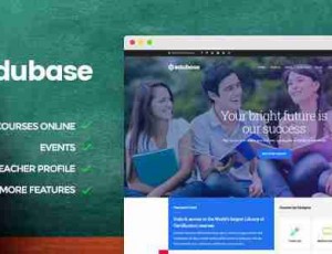 Edubase 课程学习活动 WordPress主题1.4.4