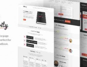 Ethority 单页电子书 WordPress主题