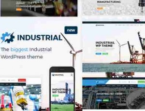Industrial制造的WordPress主题1.6.0