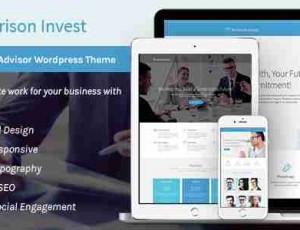 Investments商务及财务顾问WP主题