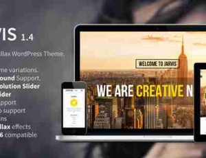 Jarvis 单页 WordPress主题3.9.1