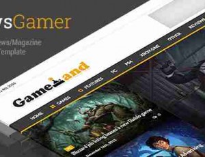 NewsGamer 游戏电影新闻杂志博客 WordPress主题 v3.1