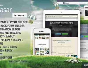 Quasar 企业 WordPress主题3.0.5