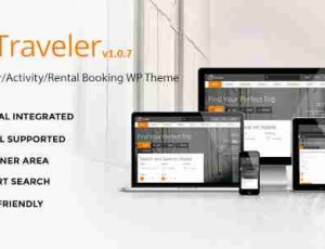 Traveler 旅游酒店预订 WordPress主题2.0.2