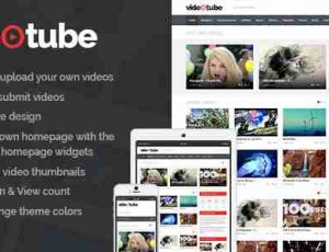 VideoTube 自适应视频门户杂志 wordpress主题3.2.7