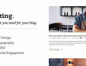 Writing 博客 WordPress主题 v3.0.5